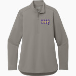 Saint Michael's Purple Knights <span class="pdp-name-mascot">Saints Michael's College Purple Knights</span> Port Authority Women's Carbon-Free 1/4 Zip Jacket Front Thumbnail