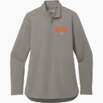 MIDLAND VALLEY HIGH SCHOOL MUSTANGS <span class="pdp-name-mascot">MIDLAND VALLEY MUSTANGS</span> Port Authority Women's Carbon-Free 1/4 Zip Jacket Front Thumbnail