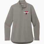 Jamesville DeWitt Red Rams <span class="pdp-name-mascot">Jamesville DeWitt Red Rams or JD Red Rams</span> Port Authority Women's Carbon-Free 1/4 Zip Jacket Front Thumbnail