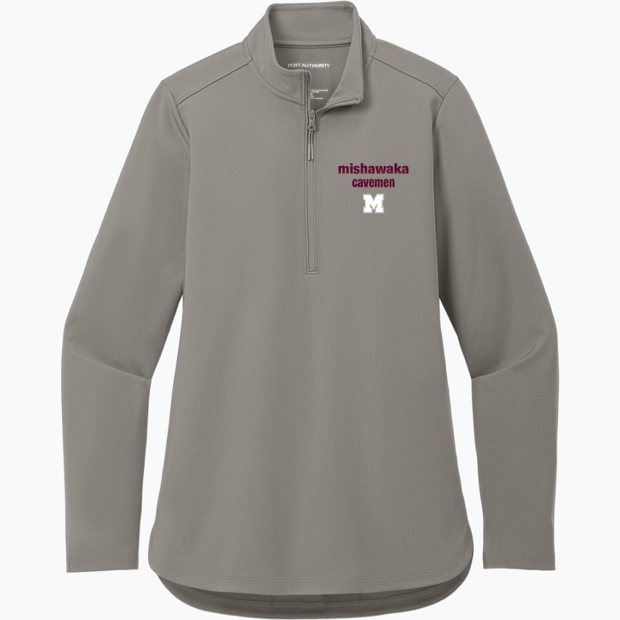 Mishawaka Cavemen Port Authority Women's Carbon-Free 1/4 Zip Jacket