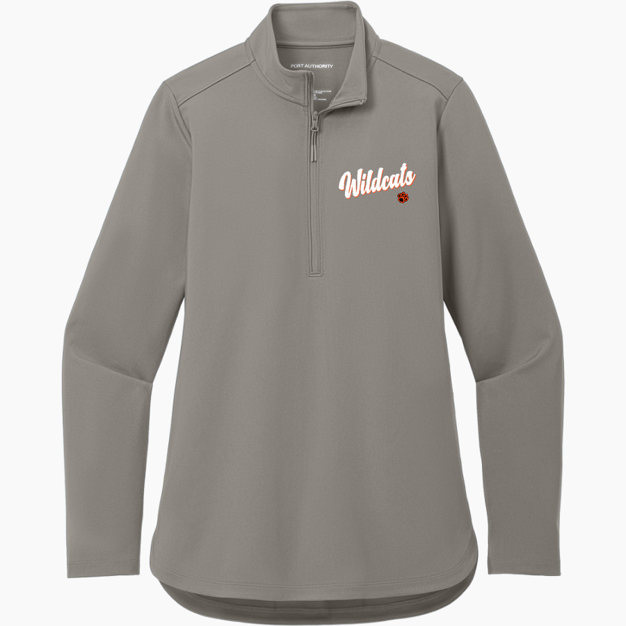 Verona Area Wildcats <span class="pdp-name-mascot">Verona Wildcats</span> Port Authority Women's Carbon-Free 1/4 Zip Jacket