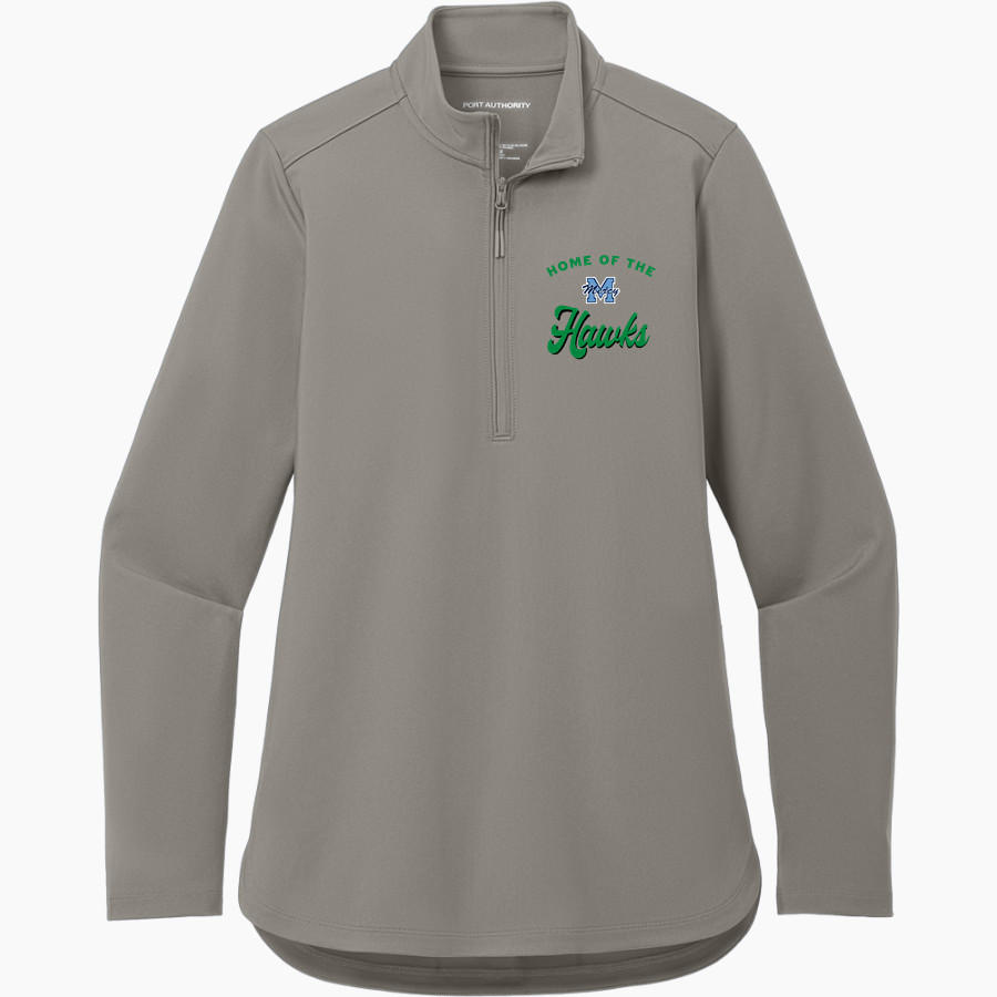 Mount Alvernia Academy Hawks Port Authority Women's Carbon-Free 1/4 Zip Jacket