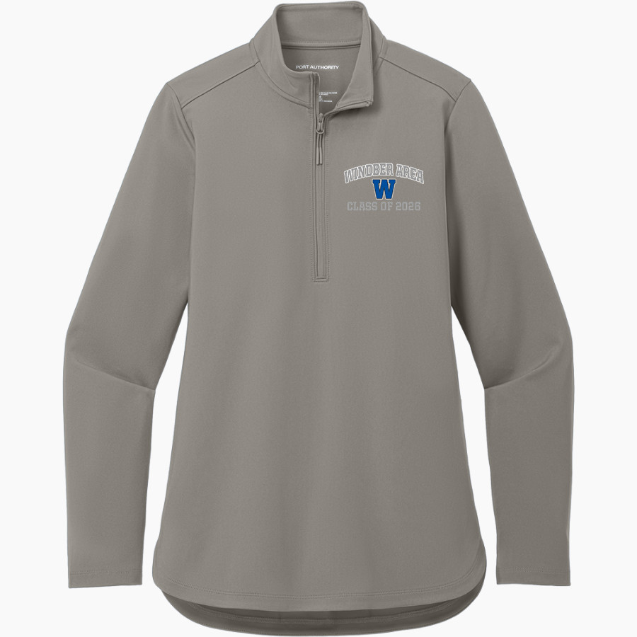 WINDBER AREA HIGH SCHOOL RAMBLERS <span class="pdp-name-mascot">WINDBER AREA RAMBLERS</span> Port Authority Women's Carbon-Free 1/4 Zip Jacket