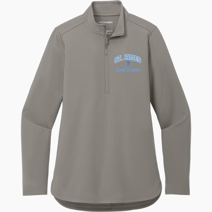 St. James Sharks <span class="pdp-name-mascot">St. James Sharks</span> Port Authority Women's Carbon-Free 1/4 Zip Jacket