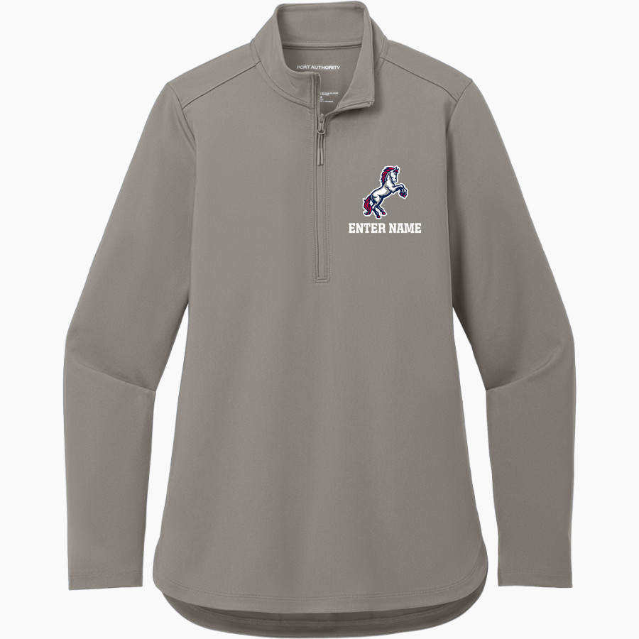 Fulton Science Academy Mustangs <span class="pdp-name-mascot">Fulton Science Academy Mustangs</span> Port Authority Women's Carbon-Free 1/4 Zip Jacket