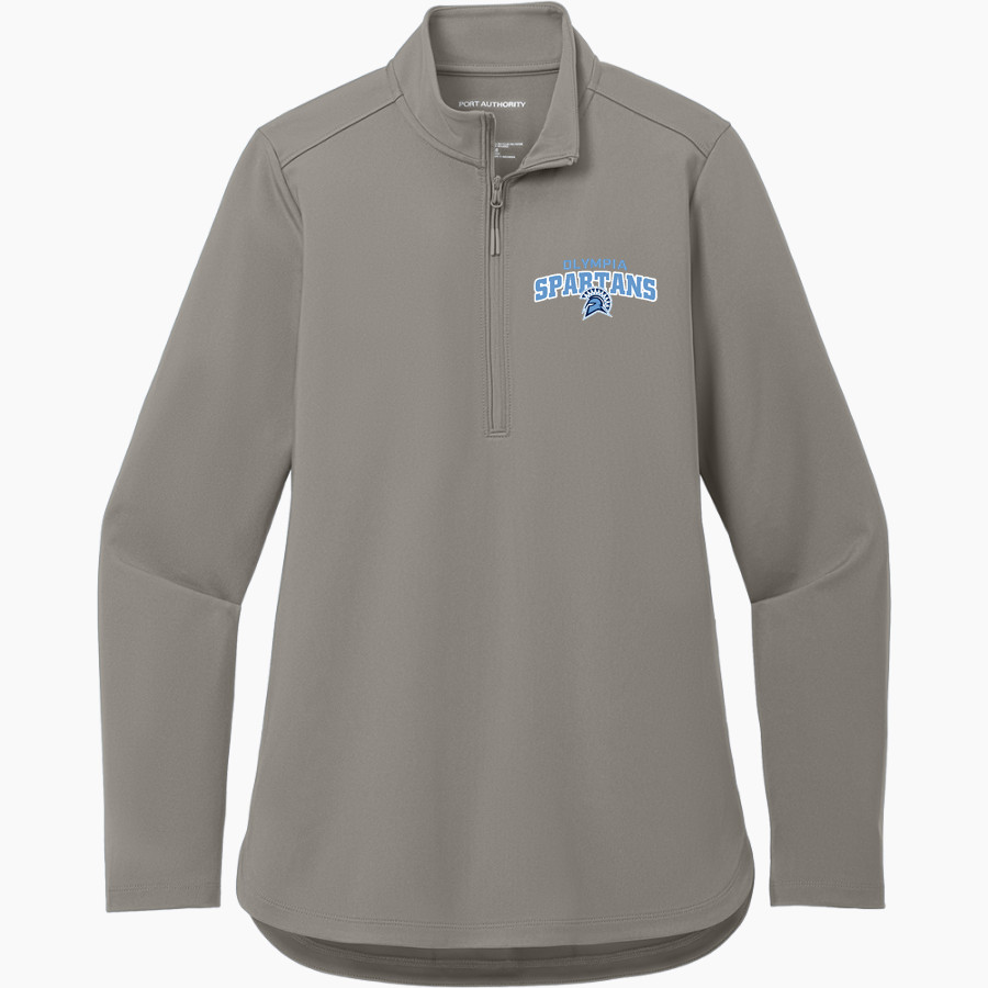 OLYMPIA HIGH SCHOOL SPARTANS <span class="pdp-name-mascot">OLYMPIA SPARTANS</span> Port Authority Women's Carbon-Free 1/4 Zip Jacket