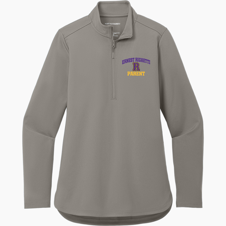 ERNEST RIGHETTI HIGH SCHOOL WARRIORS Port Authority Women's Carbon-Free 1/4 Zip Jacket