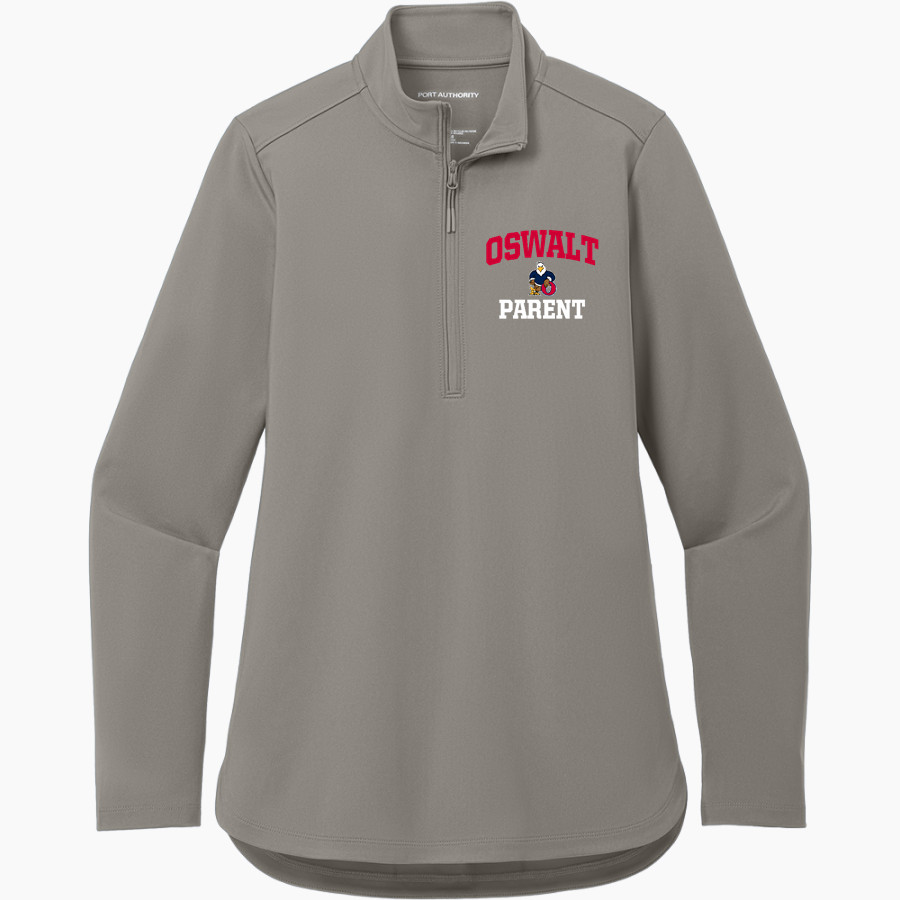 Oswalt Eagles <span class="pdp-name-mascot">Oswalt Academy Eagles</span> Port Authority Women's Carbon-Free 1/4 Zip Jacket
