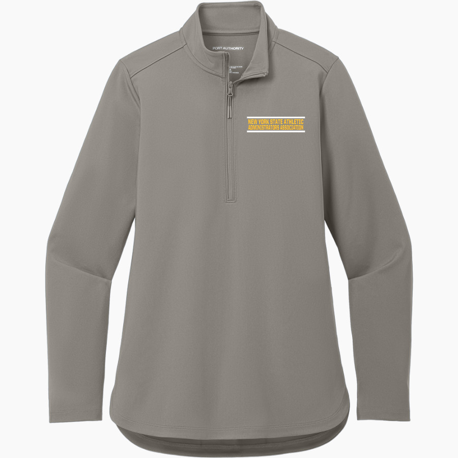 New York State Athletic Administrators Association <span class="pdp-name-mascot">New York State Athletic Administrators Association</span> Port Authority Women's Carbon-Free 1/4 Zip Jacket