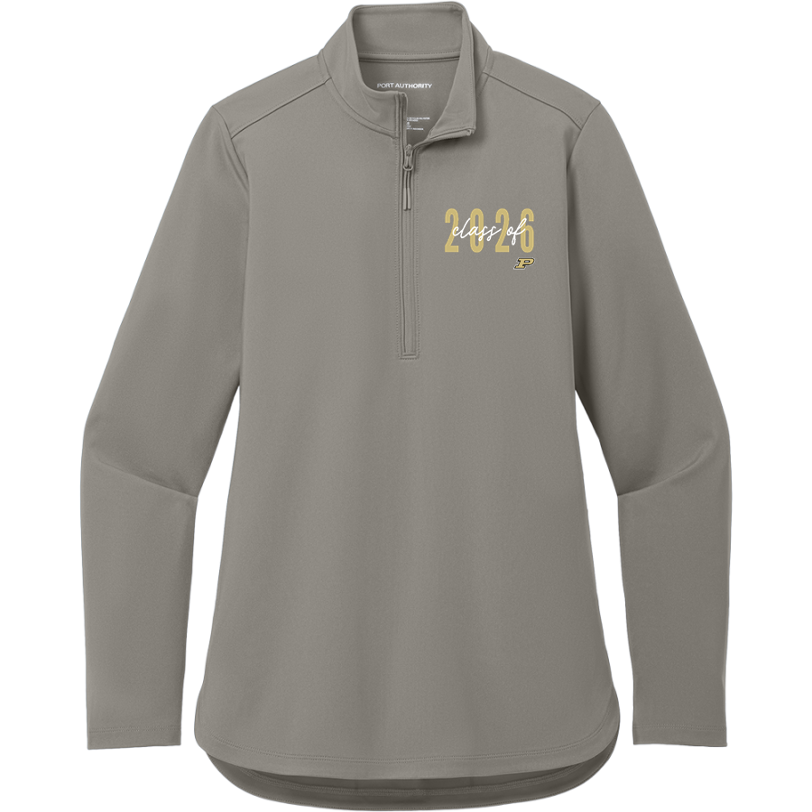 PALMER HIGH SCHOOL BULLDOGS <span class="pdp-name-mascot">PALMER BULLDOGS</span> Port Authority Women's Carbon-Free 1/4 Zip Jacket