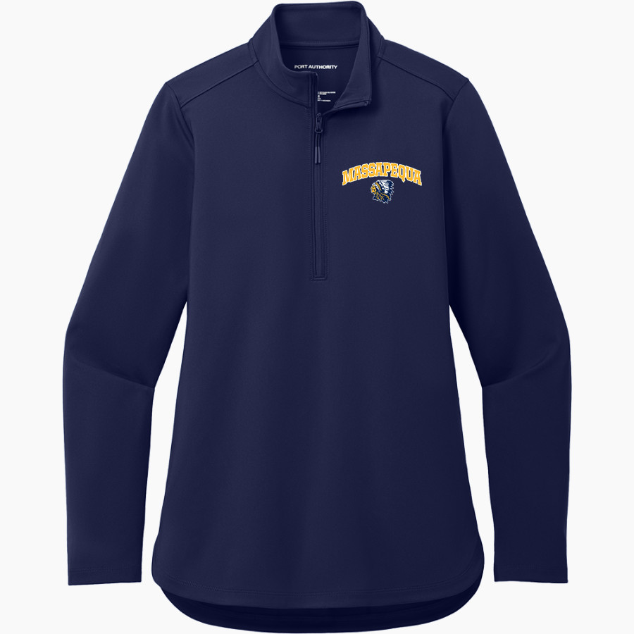 Massapequa Chiefs <span class="pdp-name-mascot">Massapequa Chiefs</span> Port Authority Women's Carbon-Free 1/4 Zip Jacket