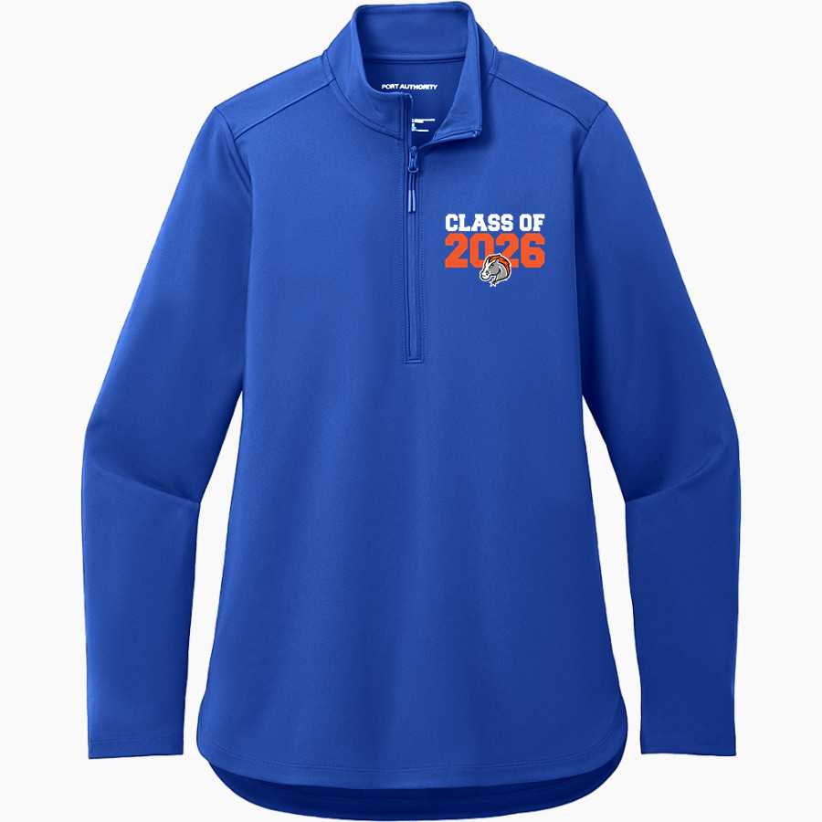 YES PREP NORTH CENTRAL HIGH SCHOOL TRAILBLAZERS <span class="pdp-name-mascot">YES PREP NORTH TRAILBLAZERS</span> Port Authority Women's Carbon-Free 1/4 Zip Jacket