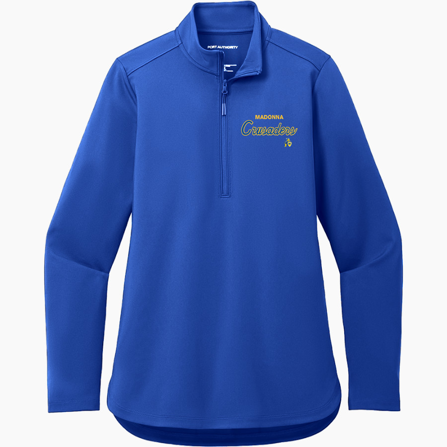 Madonna Crusaders <span class="pdp-name-mascot">Madonna Crusaders</span> Port Authority Women's Carbon-Free 1/4 Zip Jacket