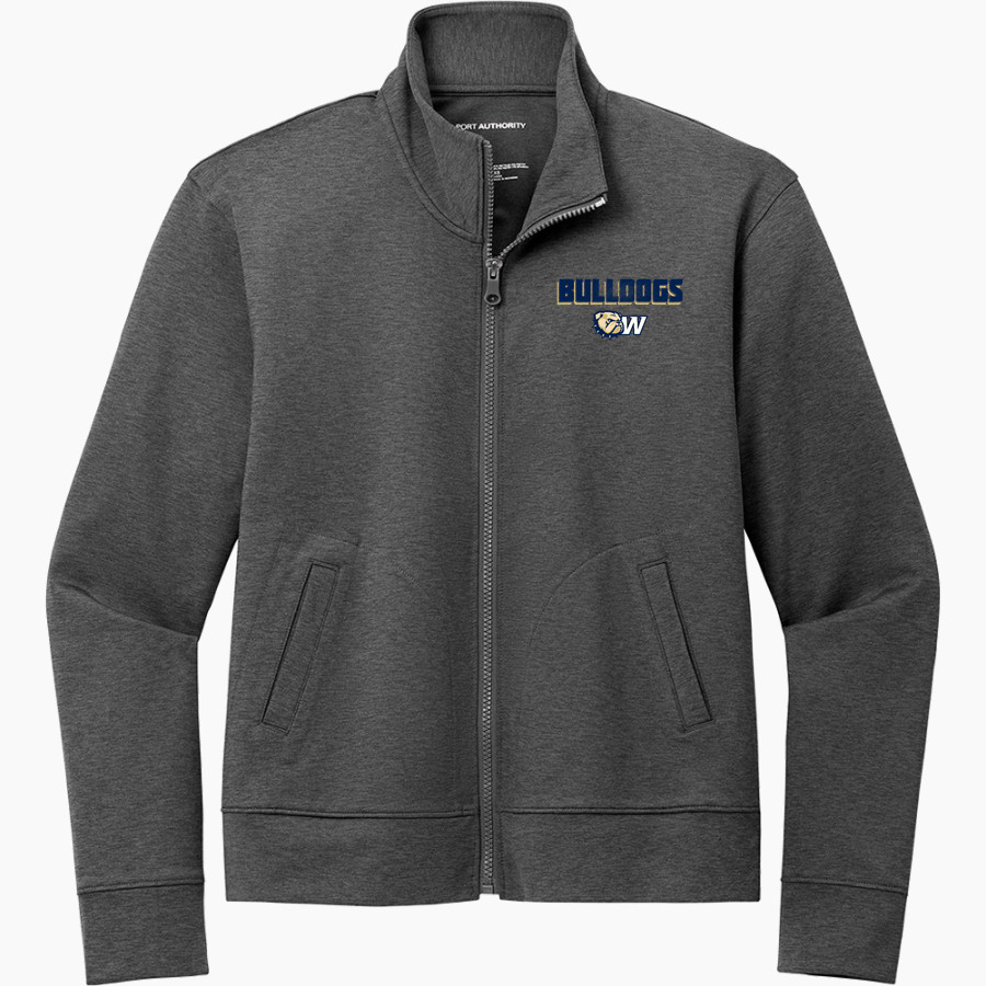 Wingate University Bulldogs <span class="pdp-name-mascot">Wingate Bulldogs</span> Port Authority Women's Carbon-Free Full-Zip Jacket