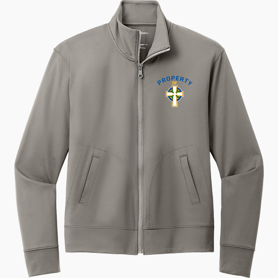 PRINCE OF PEACE IRISH <span class="pdp-name-mascot">PRINCE OF PEACE PREP IRISH</span> Port Authority Women's Carbon-Free Full-Zip Jacket