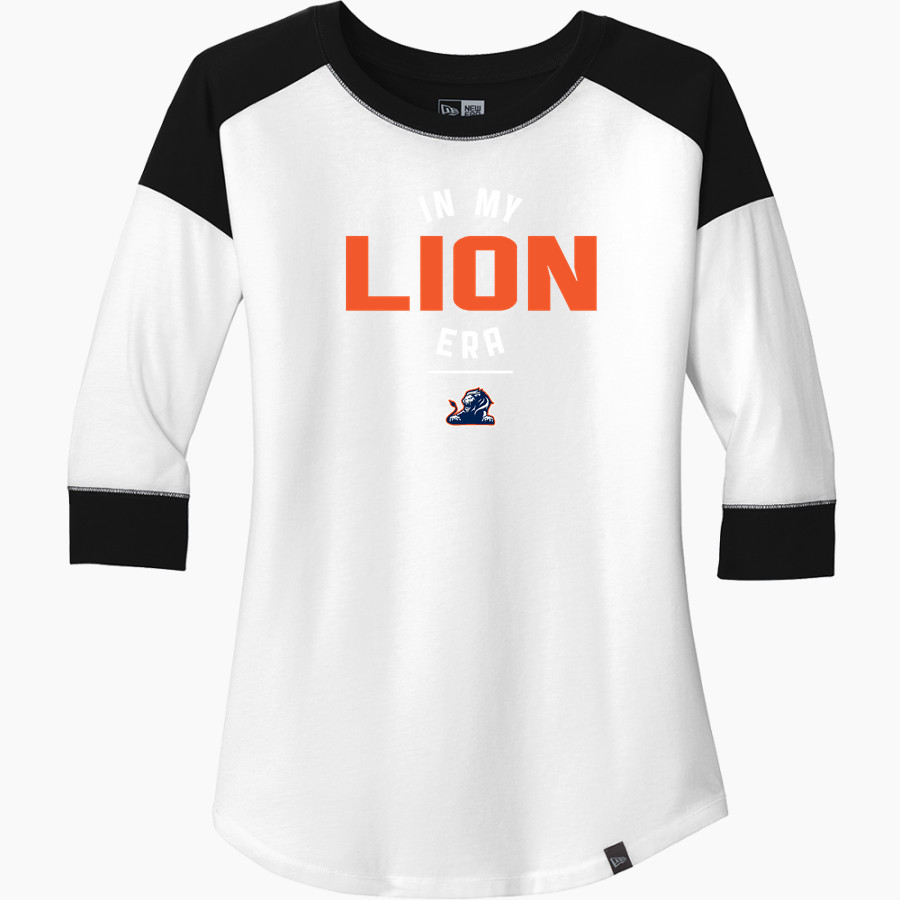 Jubilee San Antonio Lions <span class="pdp-name-mascot">Jubilee San Antonio Lions</span> New Era Ladies Heritage Blend 3/4-Sleeve Baseball Raglan Tee