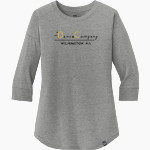 The Dance Company The Dance Company <span class="pdp-name-mascot">The Dance Company</span> New Era Ladies Heritage Blend 3/4-Sleeve Baseball Raglan Tee Front Thumbnail