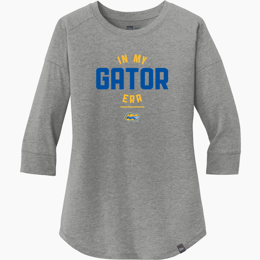 GATEWAY HIGH SCHOOL GATORS New Era Ladies Heritage Blend 3/4-Sleeve Baseball Raglan Tee