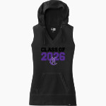 Carlsbad Lancers <span class="pdp-name-mascot">Carlsbad Lancers</span> New Era Women's Heritage Blend Hoodie Tank Front Thumbnail