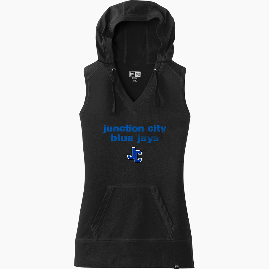 Junction City Blue Jays New Era Women's Heritage Blend Hoodie Tank