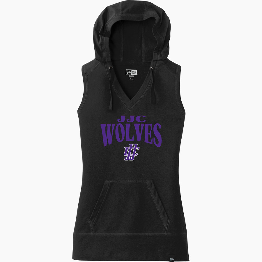 JJC Wolves <span class="pdp-name-mascot">JJC Wolves</span> New Era Women's Heritage Blend Hoodie Tank
