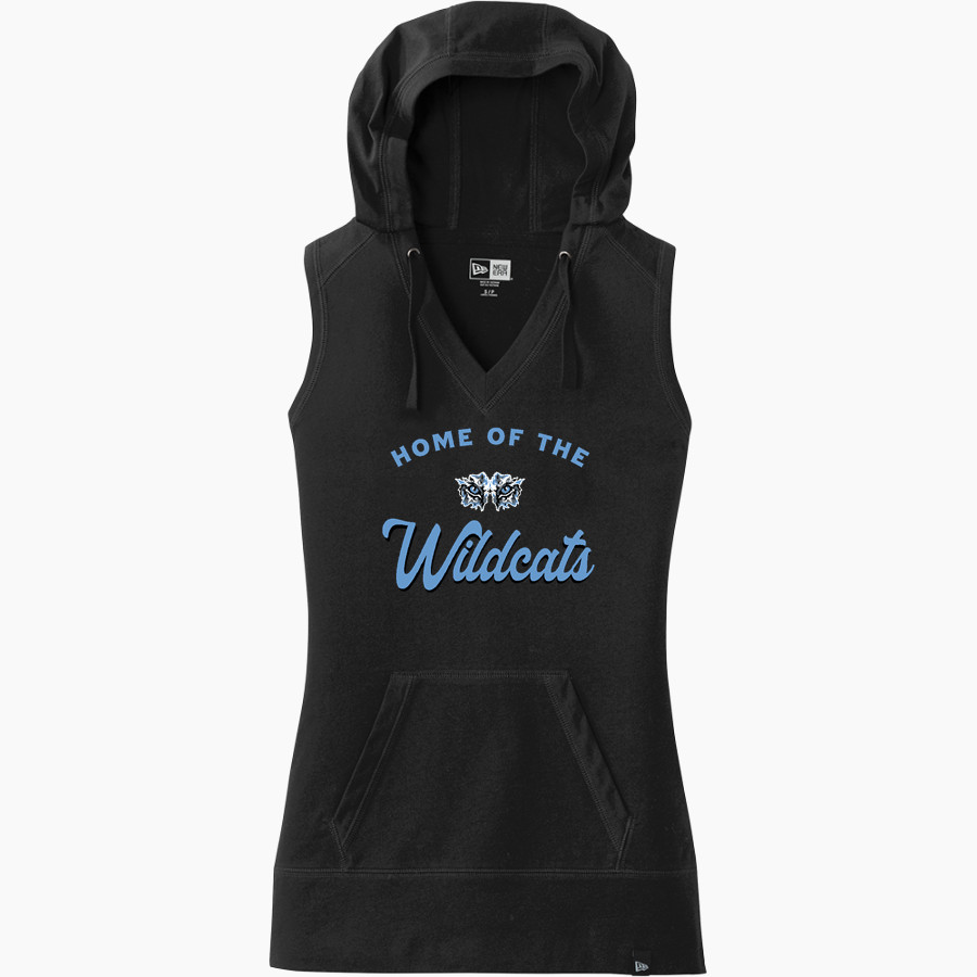 Cedar Bluffs Wildcats <span class="pdp-name-mascot">Cedar Bluffs Wildcats</span> New Era Women's Heritage Blend Hoodie Tank