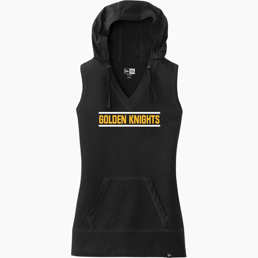 Averill Park Golden Knights <span class="pdp-name-mascot">Averill Park Warriors</span> New Era Women's Heritage Blend Hoodie Tank
