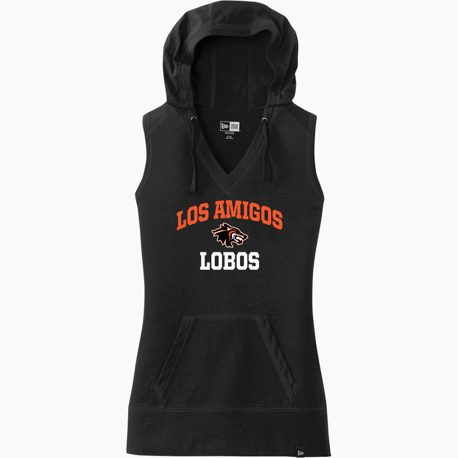 LOS AMIGOS HIGH SCHOOL LOBOS <span class="pdp-name-mascot">LOS AMIGOS LOBOS</span> New Era Women's Heritage Blend Hoodie Tank