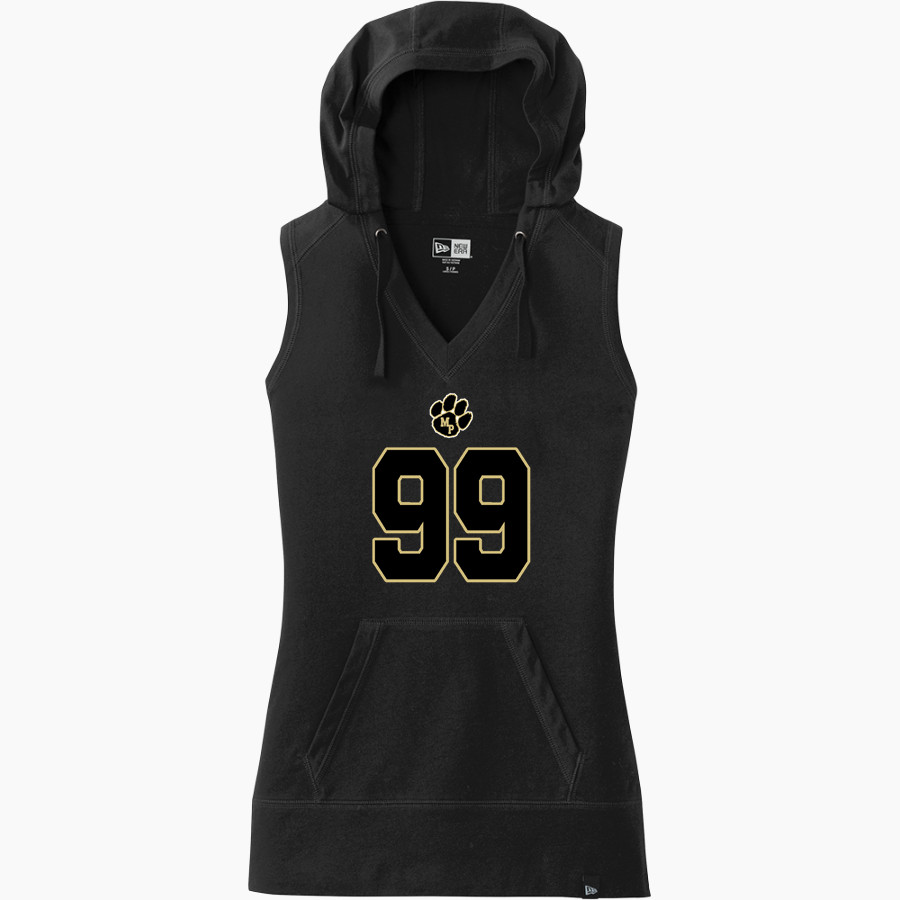 Manassas Park Cougars New Era Women's Heritage Blend Hoodie Tank