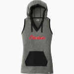 Otterbein University Cardinals New Era Women's Heritage Blend Hoodie Tank Front Thumbnail