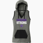 Josephinum Academy of the Sacred Heart <span class="pdp-name-mascot">Josephinum Academy Cougars</span> New Era Women's Heritage Blend Hoodie Tank Front Thumbnail
