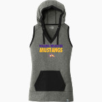 Rolling Meadows Mustangs <span class="pdp-name-mascot">Rolling Meadows High School Mustangs</span> New Era Women's Heritage Blend Hoodie Tank Front Thumbnail