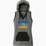 AGOURA HIGH SCHOOL CHARGERS New Era Women's Heritage Blend Hoodie Tank Front Thumbnail