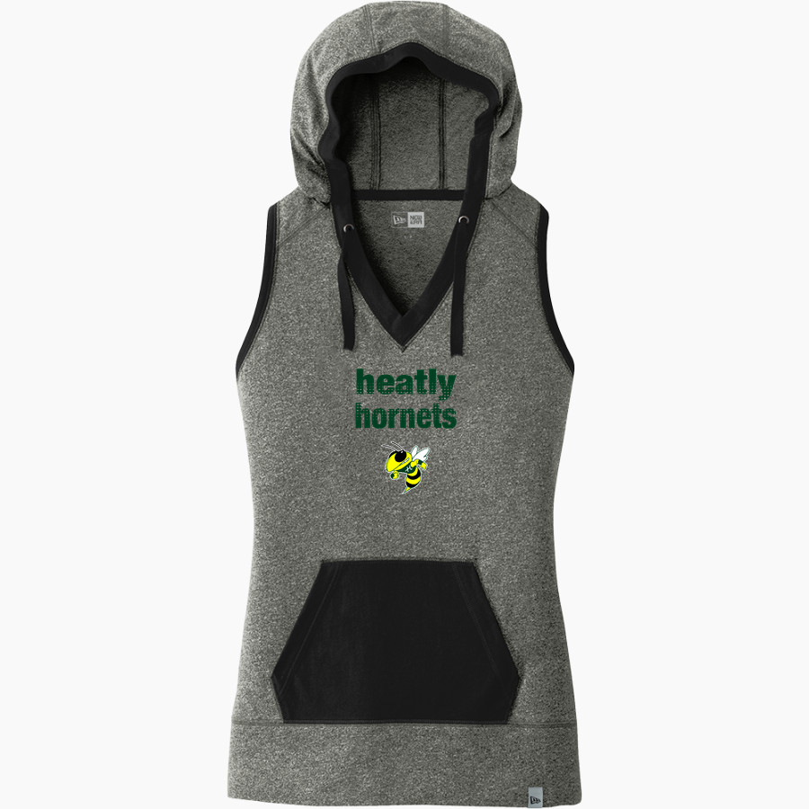 Heatly Hornets <span class="pdp-name-mascot">Heatly Hornets</span> New Era Women's Heritage Blend Hoodie Tank
