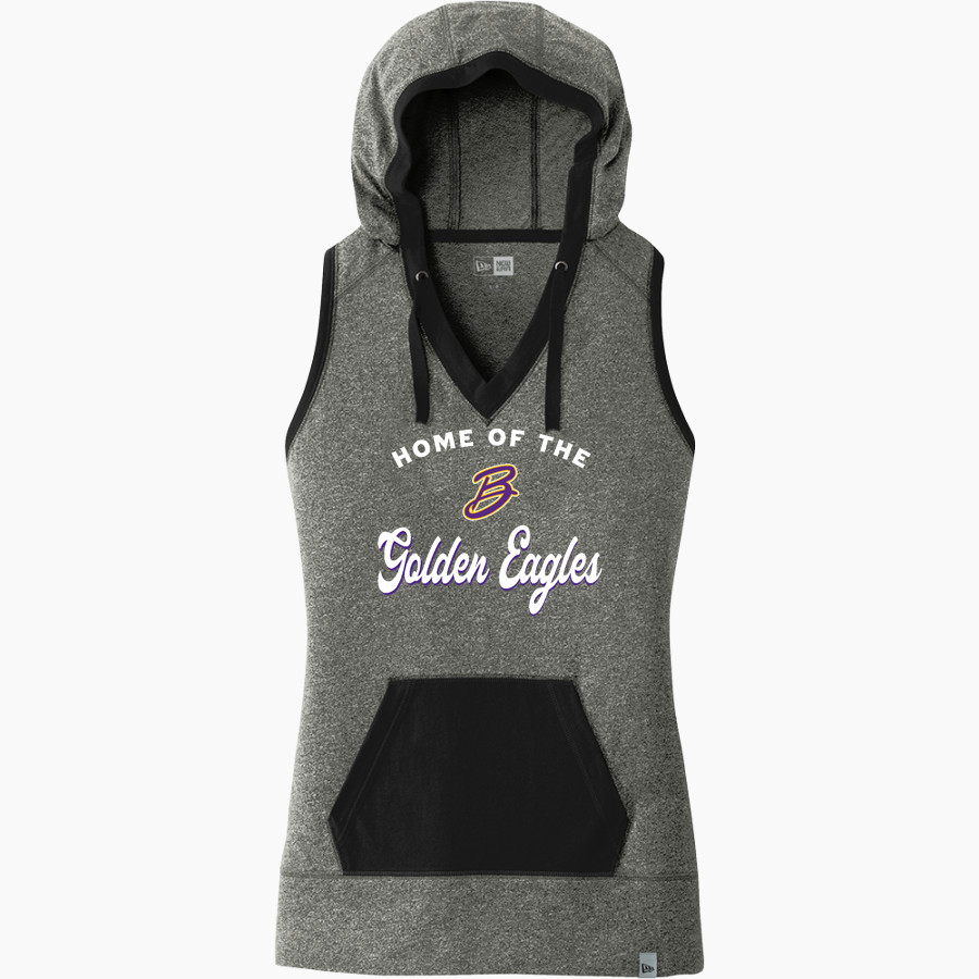 BELLBROOK GOLDEN EAGLES The Official Online Store <span class="pdp-name-mascot">BELLBROOK GOLDEN EAGLES</span> New Era Women's Heritage Blend Hoodie Tank