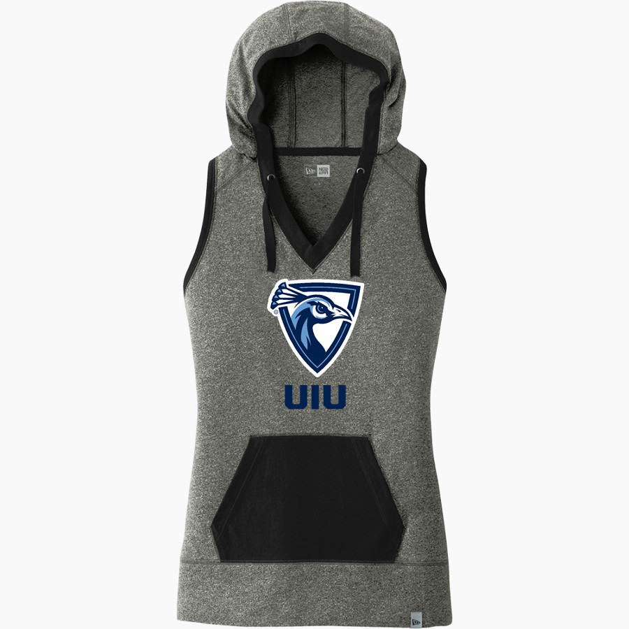 Upper Iowa University Peacocks <span class="pdp-name-mascot">UIU Peacocks</span> New Era Women's Heritage Blend Hoodie Tank