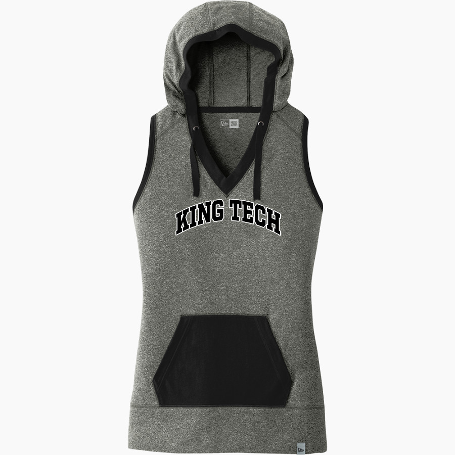 King Tech High School Online Apparel Store <span class="pdp-name-mascot">King Tech High School</span> New Era Women's Heritage Blend Hoodie Tank