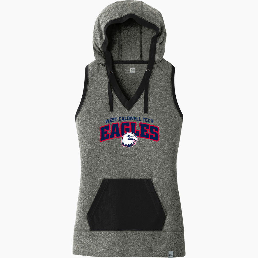 West Caldwell Tech Eagles <span class="pdp-name-mascot">West Caldwell Tech Eagles</span> New Era Women's Heritage Blend Hoodie Tank