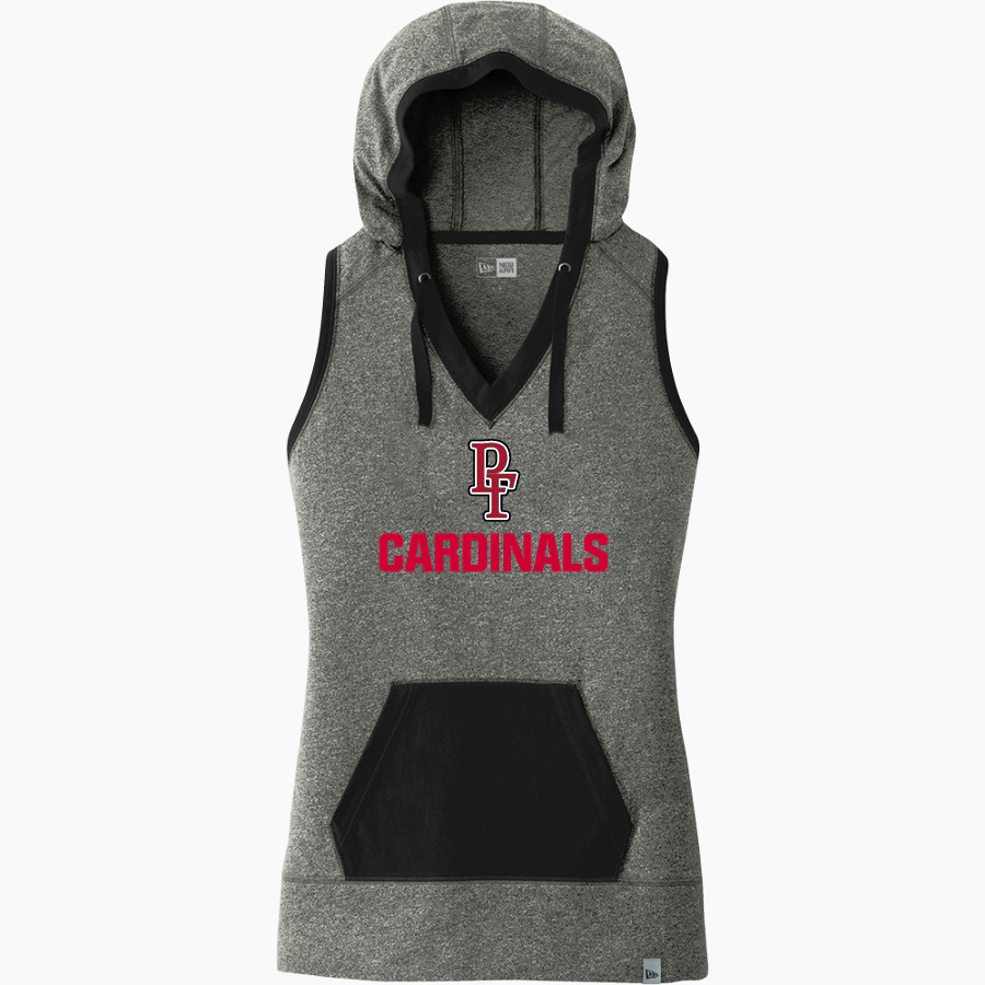 Pope Francis Cardinals <span class="pdp-name-mascot">Pope Francis Cardinals</span> New Era Women's Heritage Blend Hoodie Tank