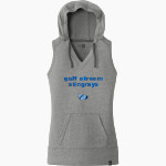Gulf Stream Stingrays New Era Women's Heritage Blend Hoodie Tank Front Thumbnail