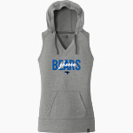 Bartram Trail Bears <span class="pdp-name-mascot">Bartram Trail Bears</span> New Era Women's Heritage Blend Hoodie Tank Front Thumbnail