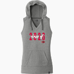 EVERETT HIGH SCHOOL CRIMSON TIDE New Era Women's Heritage Blend Hoodie Tank Front Thumbnail