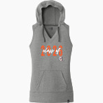 Glenn Grizzlies <span class="pdp-name-mascot">Tom Glenn Grizzlies</span> New Era Women's Heritage Blend Hoodie Tank Front Thumbnail