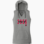 Marquette Sentinels New Era Women's Heritage Blend Hoodie Tank Front Thumbnail