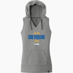 Carmel Greyhounds Greyhounds <span class="pdp-name-mascot">Carmel Greyhounds</span> New Era Women's Heritage Blend Hoodie Tank Front Thumbnail