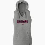Lock Haven Bald Eagles <span class="pdp-name-mascot">Lock Haven University Bald Eagles</span> New Era Women's Heritage Blend Hoodie Tank Front Thumbnail