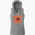 ECU Tigers <span class="pdp-name-mascot">East Central Tigers</span> New Era Women's Heritage Blend Hoodie Tank Front Thumbnail