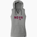 Nova Knights New Era Women's Heritage Blend Hoodie Tank Front Thumbnail