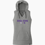 Shell Bank Brigade <span class="pdp-name-mascot">Shell Bank P771K@014 Labradors</span> New Era Women's Heritage Blend Hoodie Tank Front Thumbnail