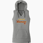 Au Gres-Sims HIGH SCHOOL WOLVERINES <span class="pdp-name-mascot">AU GRES - SIMS WOLVERINES</span> New Era Women's Heritage Blend Hoodie Tank Front Thumbnail